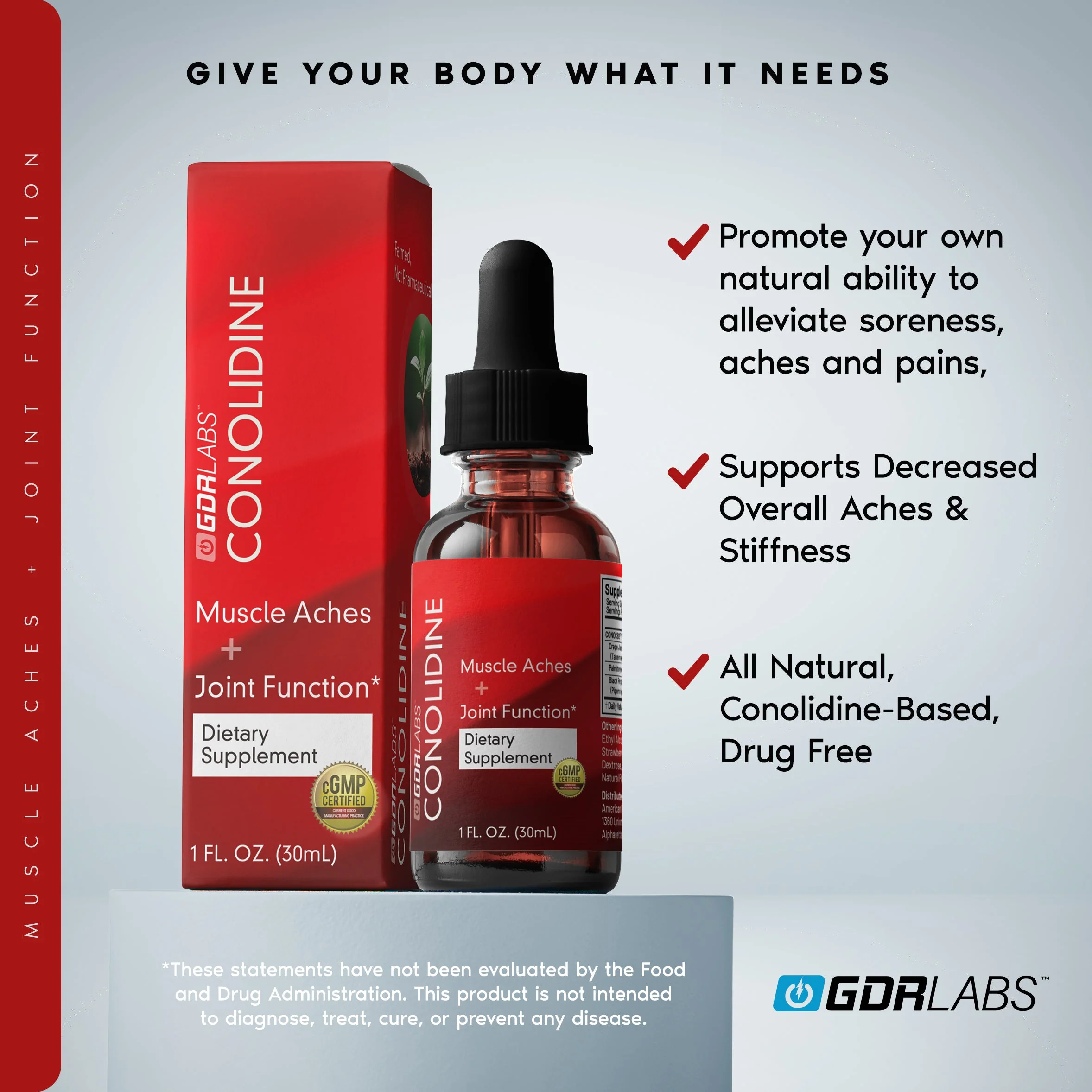 Conolidine Liquid - Natural Relief Support – GDRLABS